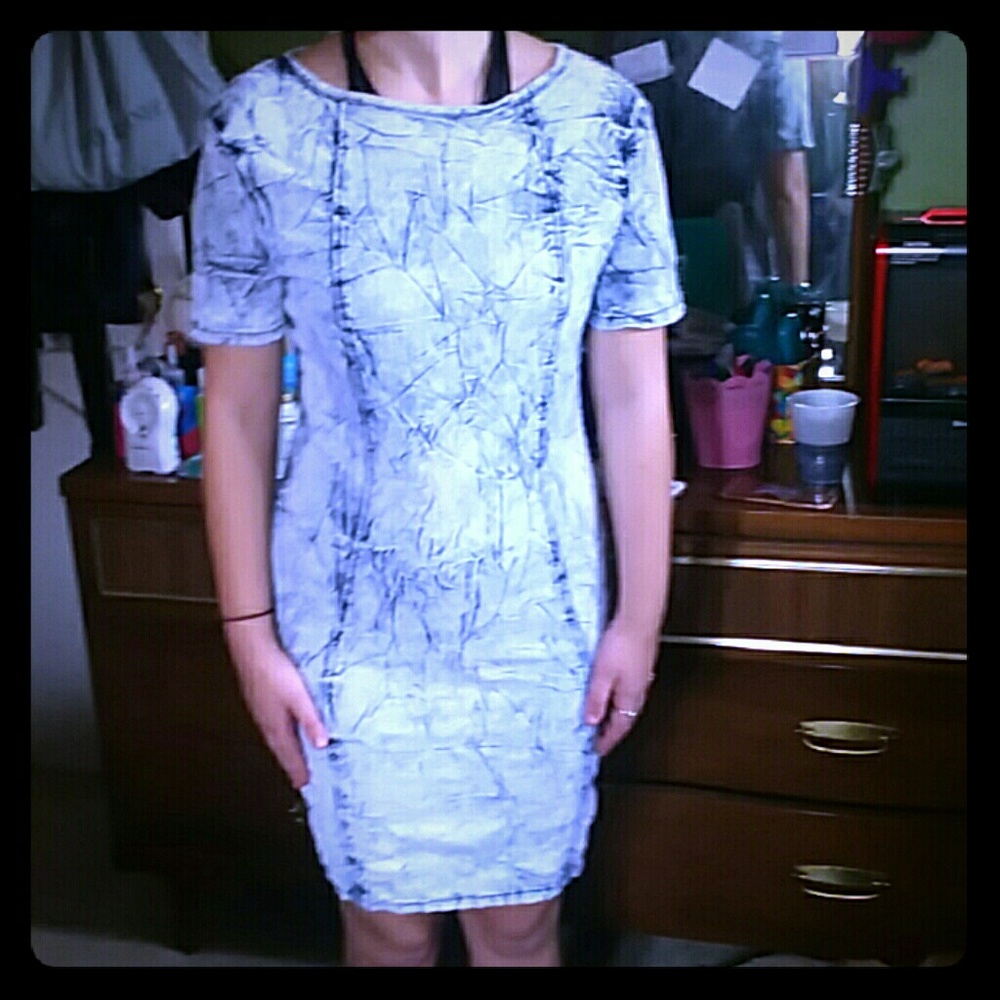 Roma Studio Premium Collection stomewash dress